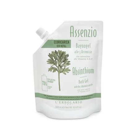 ASSENZIO ECO RECARGA gel de baño 500 ml