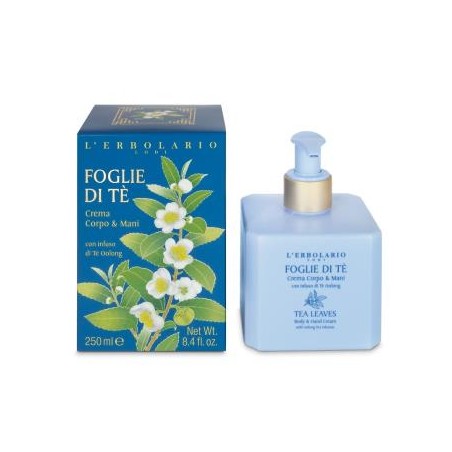 HOJAS DE TE gel detergente cara-manos 250 ml