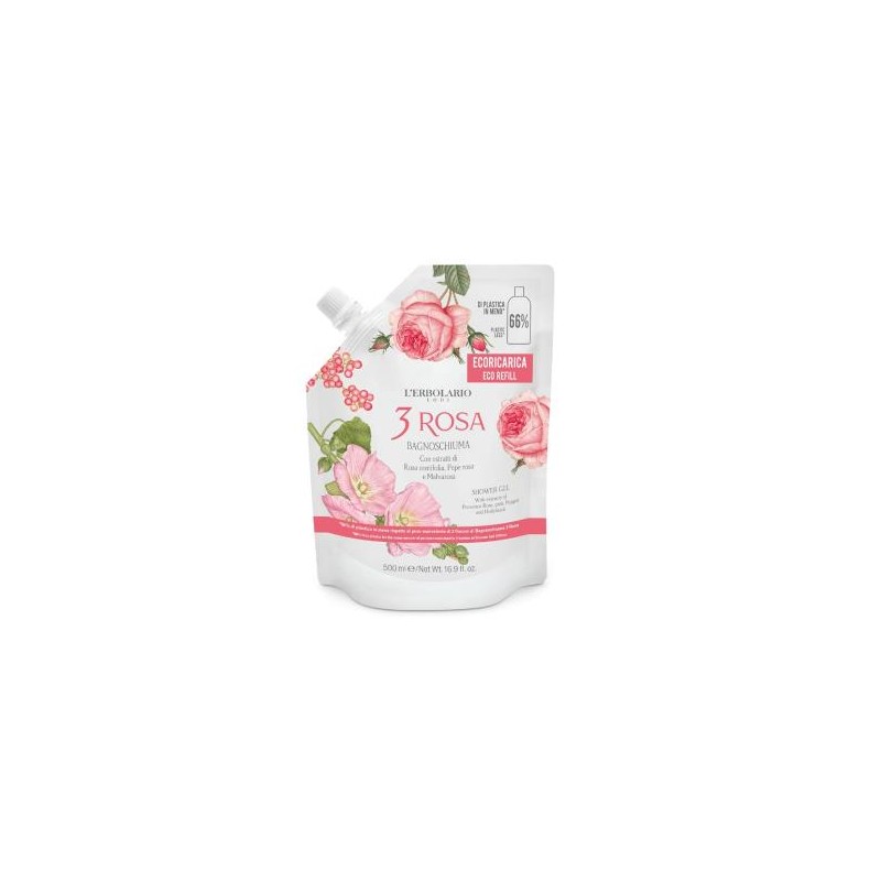 3 ROSAS ECO RECARGA gel de baño 500 ml 3 ROSAS ECO RECARGA gel de baño 500 ml