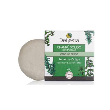 CHAMPU SOLIDO BIO PARA CABELLO GRASO 65GR