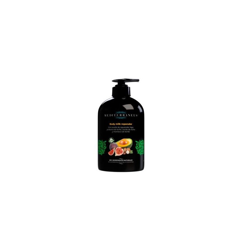 MEDITERRANEUS body milk reparador 500 ml. MEDITERRANEUS body milk reparador 500 ml.