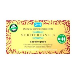 MEDITERRANEUS champu-acondicionador solido cabello graso 55