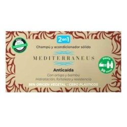 MEDITERRANEUS  champu-acondicionador solido anticaida 55 gr.