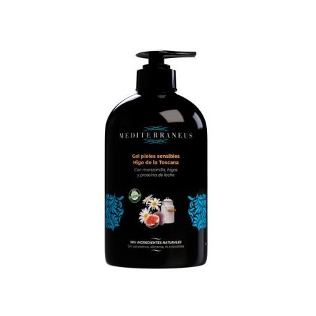 MEDITERRANEUS gel pieles sensibles Higo de la Toscana 500 ml