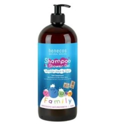 CHAMPU-GEL FAMILIAR SOFT SWEETNESS coco-aloe 950 ml.