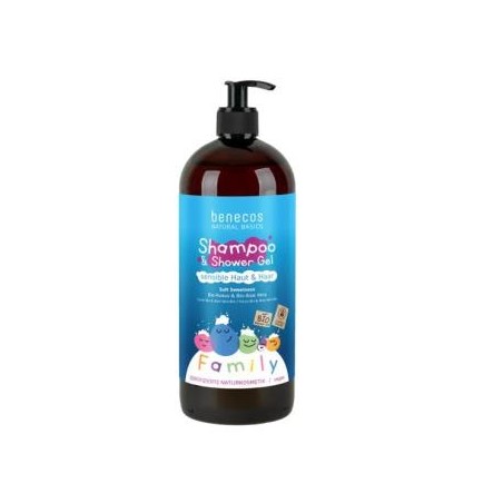 CHAMPU-GEL FAMILIAR SOFT SWEETNESS coco-aloe 950 ml.