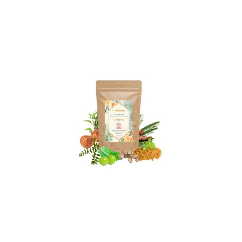 CHAMPU ORGANICO CARING polvo 250 gr.