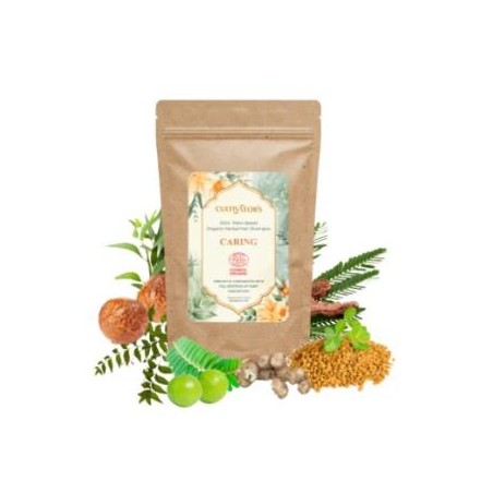 CHAMPU ORGANICO CARING polvo 250 gr.