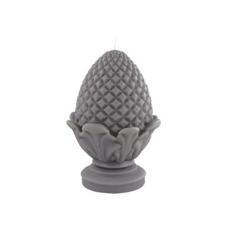 VELA DECORATIVA PINACLE ARENA PINAG60 gris 1ud.