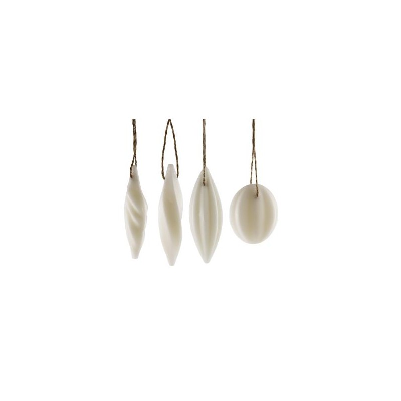 VELA SET 4 MEDALLONES PERFUMADOS cashmere