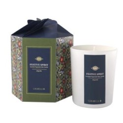 VELA PERFUMADA corrage festive spirit 7,5x9cm 1 ud