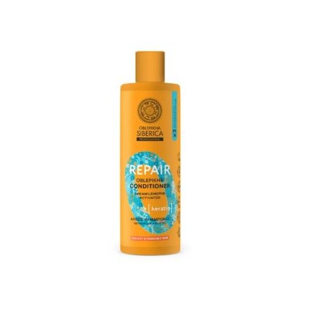 OBLEPIKHA acondicionador queratina 400 ml.