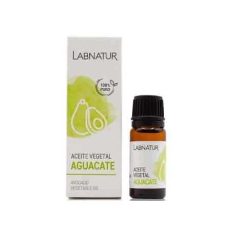 ACEITE VEGETAL 100% PURO aguacate 10 ml.
