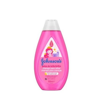 JOHNSON S CHAMPU GOTAS DE BRILLO 500ml.