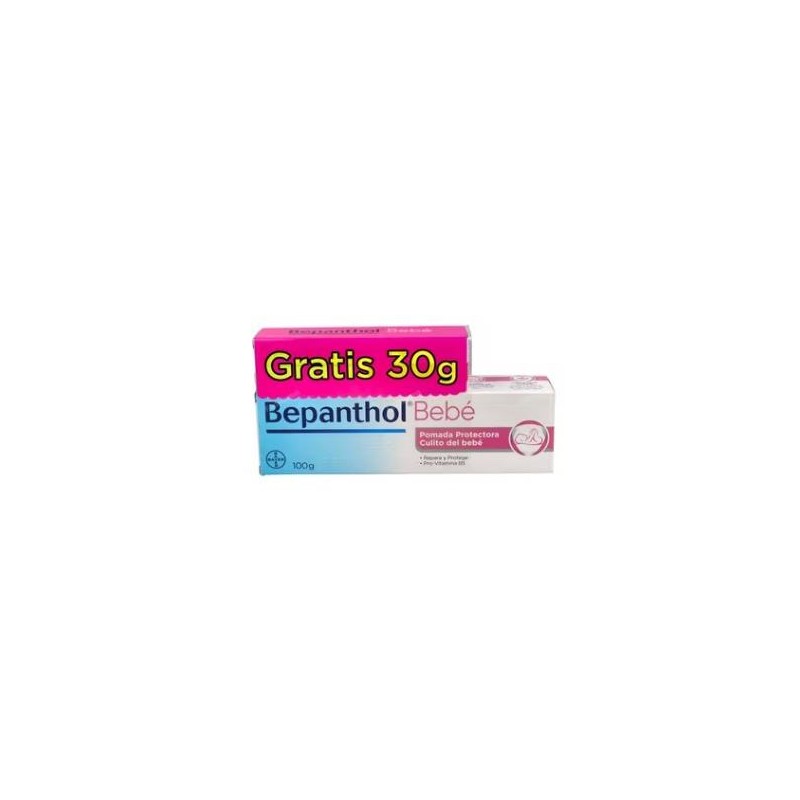 BAYER BEPANTHOL BEBE pomada protectora 100+30gr. BAYER BEPANTHOL BEBE pomada protectora 100+30gr.