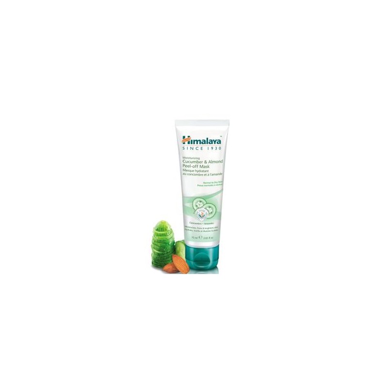HIMALAYA MASCARILLA FACIAL PEEL-OFF almendra-pepino 75ml. HIMALAYA MASCARILLA FACIAL PEEL-OFF almendra-pepino 75ml.