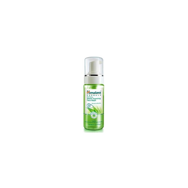 HIMALAYA ESPUMA LIMPIADORA FACIAL neem 150ml.