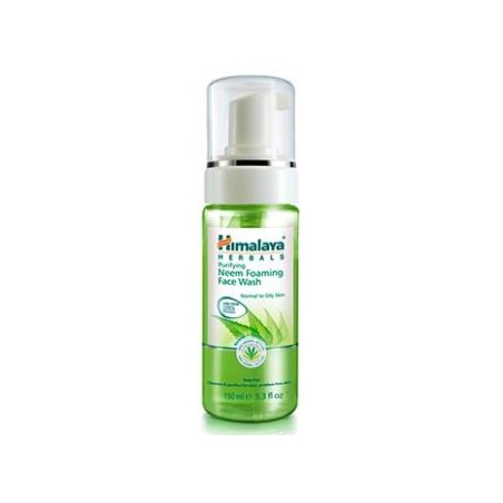 HIMALAYA ESPUMA LIMPIADORA FACIAL neem 150ml.