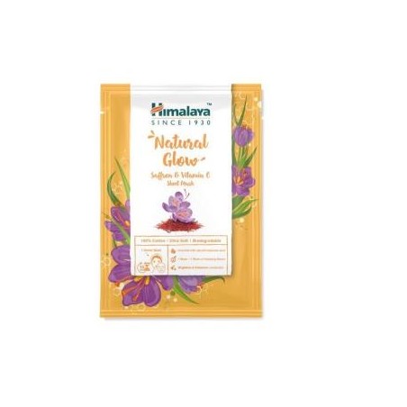 HIMALAYA MASCARILLA FACIAL NATURAL GLOW azafran-vitamina c