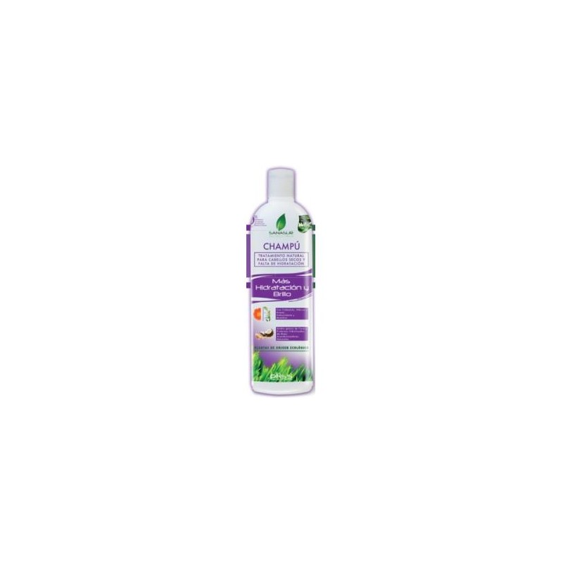 CHAMPU HIDRATACION Y BRILLO cabello seco 500ml.