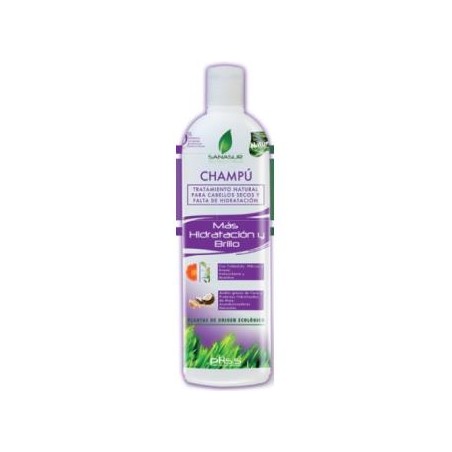 CHAMPU HIDRATACION Y BRILLO cabello seco 500ml.