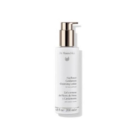 DR. HAUSCHKA GEL CREMOSO de flores de heno y cardamomo 200ml.
