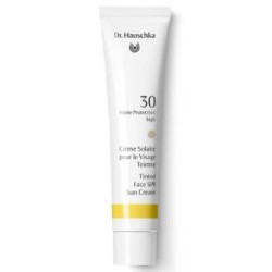 DR. HAUSCHKA CREMA SOLAR facial SPF30 con color tubo 40ml.