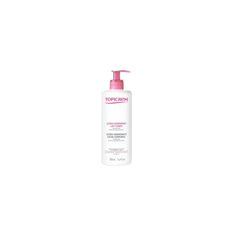 TOPICREM ULTRA HIDRAT LECHE CORPORAL 500 ml TOPICREM ULTRA HIDRAT LECHE CORPORAL 500 ml