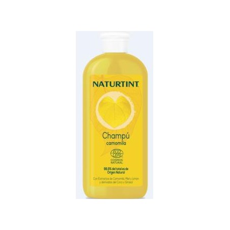 NATURTINT CHAMPU camomila 330ml. ECO