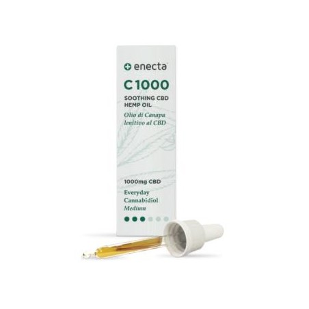 ENECTA ACEITE CAÑAMO rico en CBD C-1000 10ml.