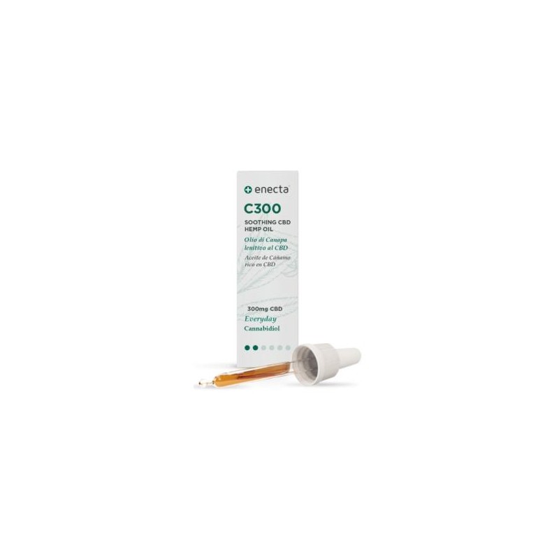 ENECTA ACEITE CAÑAMO rico en CBD C-300 10ml. ENECTA ACEITE CAÑAMO rico en CBD C-300 10ml.