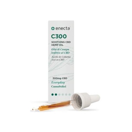 ENECTA ACEITE CAÑAMO rico en CBD C-300 10ml.