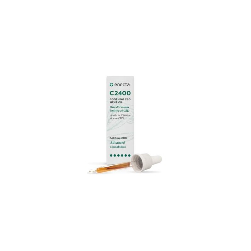 ENECTA ACEITE CAÑAMO rico en CBD C-2400 10ml. ENECTA ACEITE CAÑAMO rico en CBD C-2400 10ml.