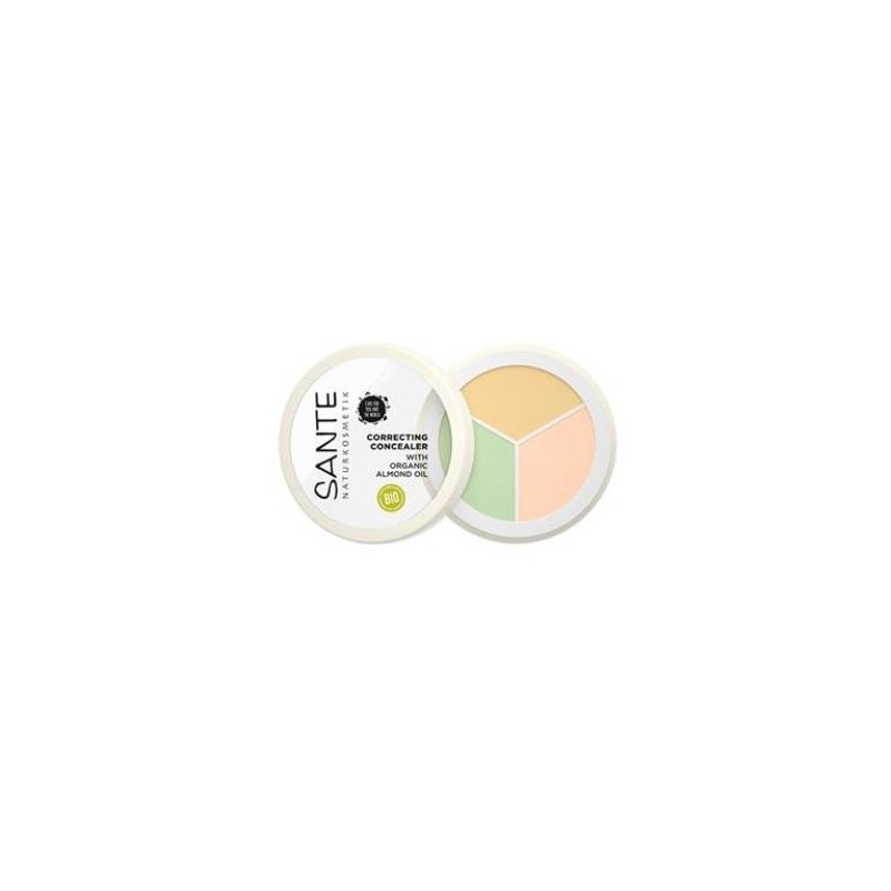 SANTE naturkosmetik CORRECTOR POLVO-CREMA 3 tonos 6gr. SANTE naturkosmetik CORRECTOR POLVO-CREMA 3 tonos 6gr.