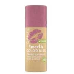 SANTE NATURKOSMETIK BALSAMO LABIAL COLOR KISS 02 soft berry 7gr. VEGAN