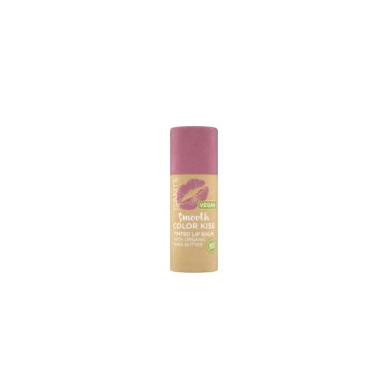 SANTE NATURKOSMETIK BALSAMO LABIAL COLOR KISS 02 soft berry 7gr. VEGAN SANTE NATURKOSMETIK BALSAMO LABIAL COLOR KISS 02 soft berry 7gr. VEGAN