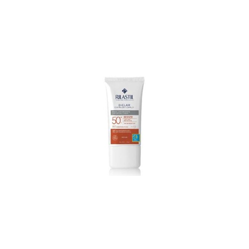 CUMLAUDE - RILASTIL RIL SUN SYSTEM 50+ D-CLAR MEDIUM 40ml. CUMLAUDE - RILASTIL RIL SUN SYSTEM 50+ D-CLAR MEDIUM 40ml.