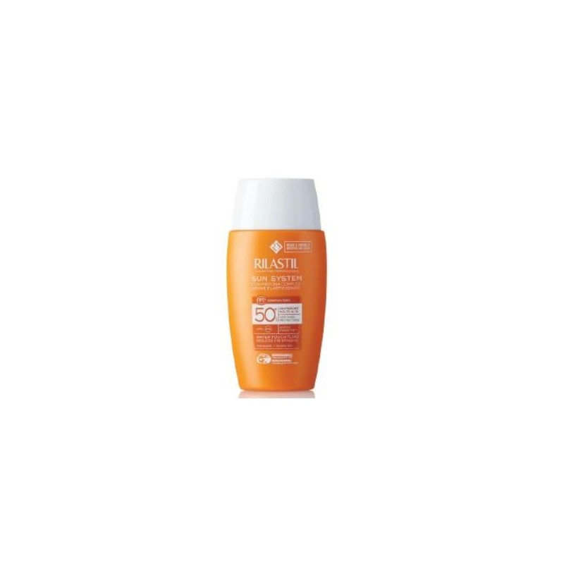 CUMLAUDE - RILASTIL RIL SUN SYSTEM 50+ WATER TOUCH COLOR fluido 50ml. CUMLAUDE - RILASTIL RIL SUN SYSTEM 50+ WATER TOUCH COLOR fluido 50ml.