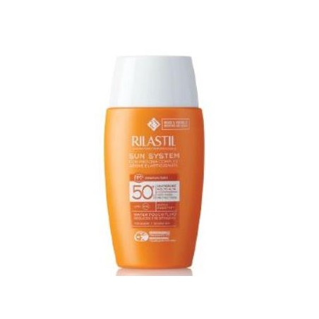 CUMLAUDE - RILASTIL RIL SUN SYSTEM 50+ WATER TOUCH COLOR fluido 50ml.