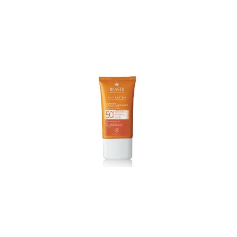 CUMLAUDE - RILASTIL RIL SUN SYSTEM 50+ COLOR emulsion 40ml. CUMLAUDE - RILASTIL RIL SUN SYSTEM 50+ COLOR emulsion 40ml.