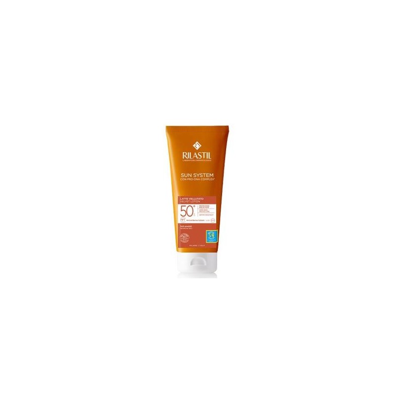 CUMLAUDE - RILASTIL RIL SUN SYSTEM 50+ LECHE VELLUTO 200ml. CUMLAUDE - RILASTIL RIL SUN SYSTEM 50+ LECHE VELLUTO 200ml.