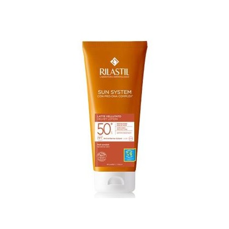 CUMLAUDE - RILASTIL RIL SUN SYSTEM 50+ LECHE VELLUTO 200ml.