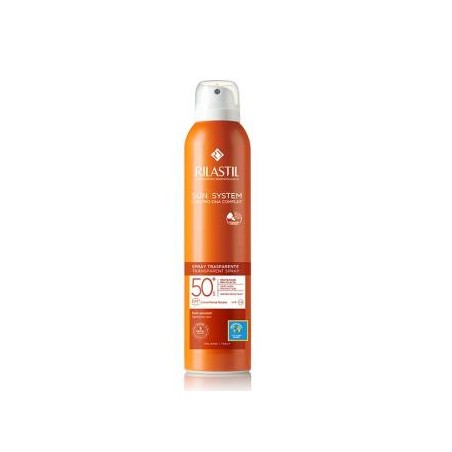 CUMLAUDE - RILASTIL RIL SUN SYSTEM 50+ spray transparante 200ml.