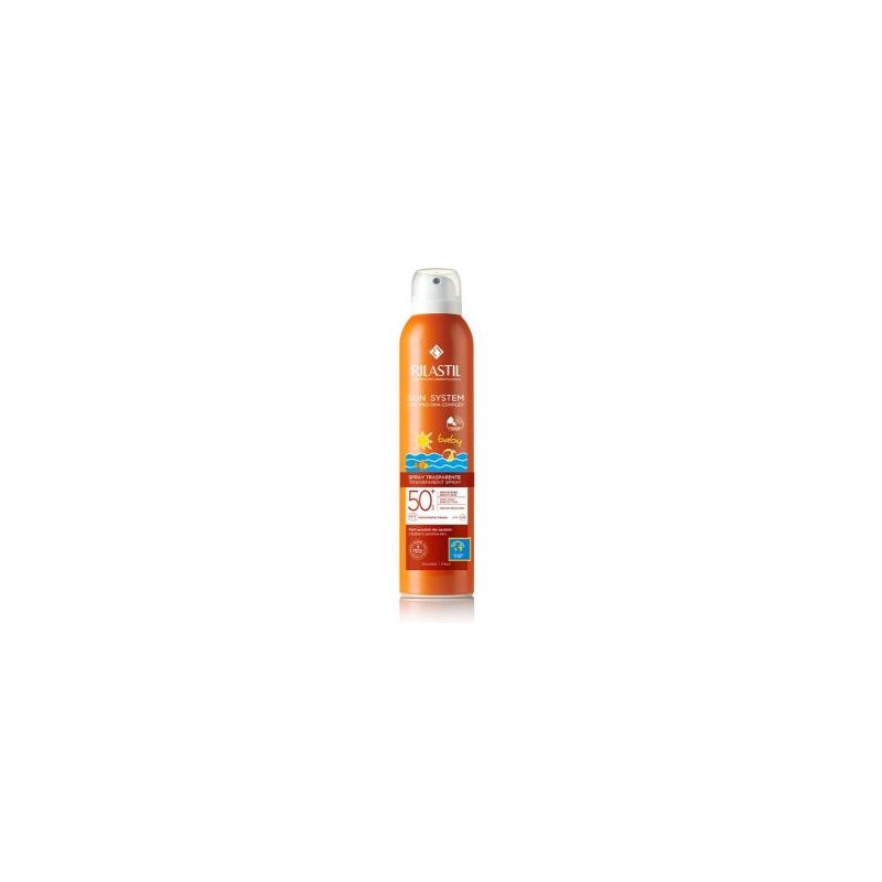 CUMLAUDE - RILASTIL RIL SUN SYSTEM 50+ BABY transparente 200ml. CUMLAUDE - RILASTIL RIL SUN SYSTEM 50+ BABY transparente 200ml.