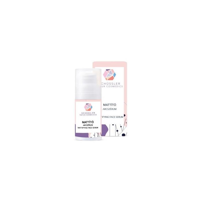 SCHÜSSLER NATUR COSMEDICS SCHUSSLER NATUR serum facial matificante 30ml. SCHÜSSLER NATUR COSMEDICS SCHUSSLER NATUR serum facial matificante 30ml.