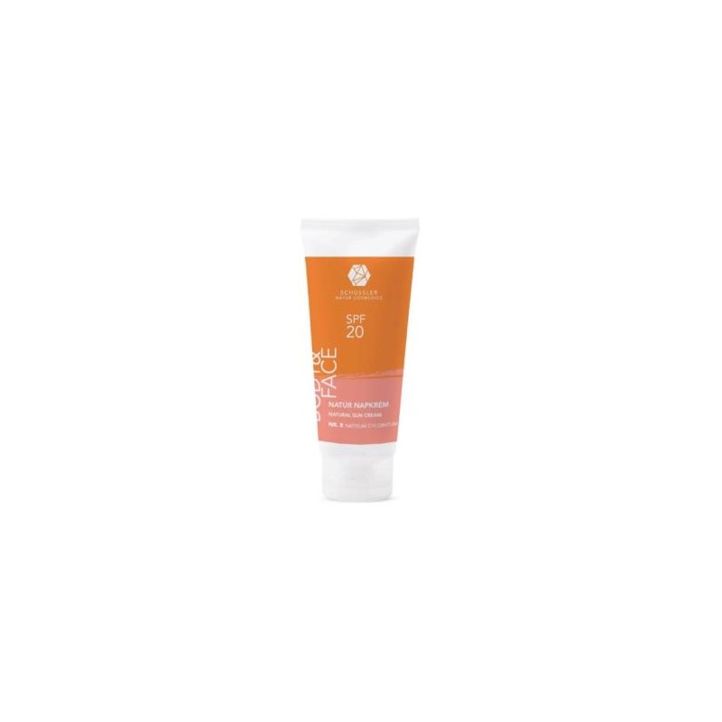 SCHÜSSLER NATUR COSMEDICS SCHUSSLER NATUR crema proteccion solar SPF20 100ml SCHÜSSLER NATUR COSMEDICS SCHUSSLER NATUR crema proteccion solar SPF20 100ml