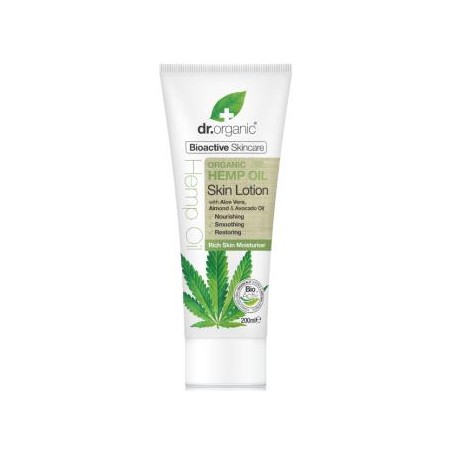 DR. ORGANIC LOCION CORPORAL aceite de cañamo organico 200ml.