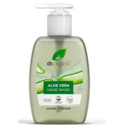 DR. ORGANIC JABON EN GEL MANOS aloe vera organico 250ml.