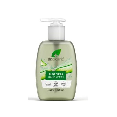 DR. ORGANIC JABON EN GEL MANOS aloe vera organico 250ml.