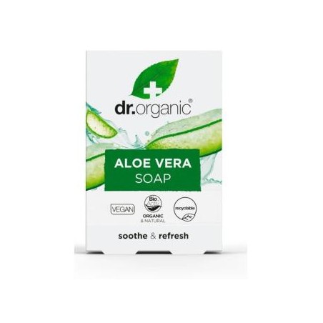 JABON EN PASTILLA aloe vera organico 100gr.